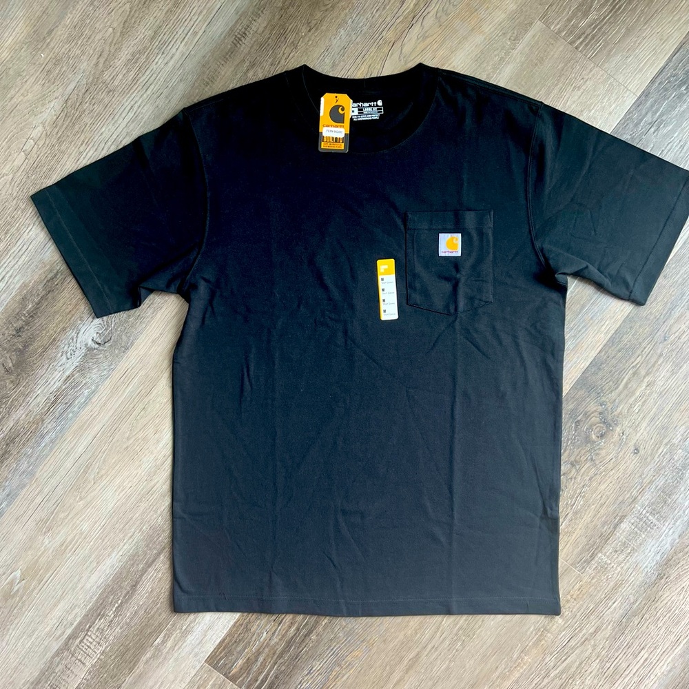 NWT Carhartt loose fit s/s logo pocket tee